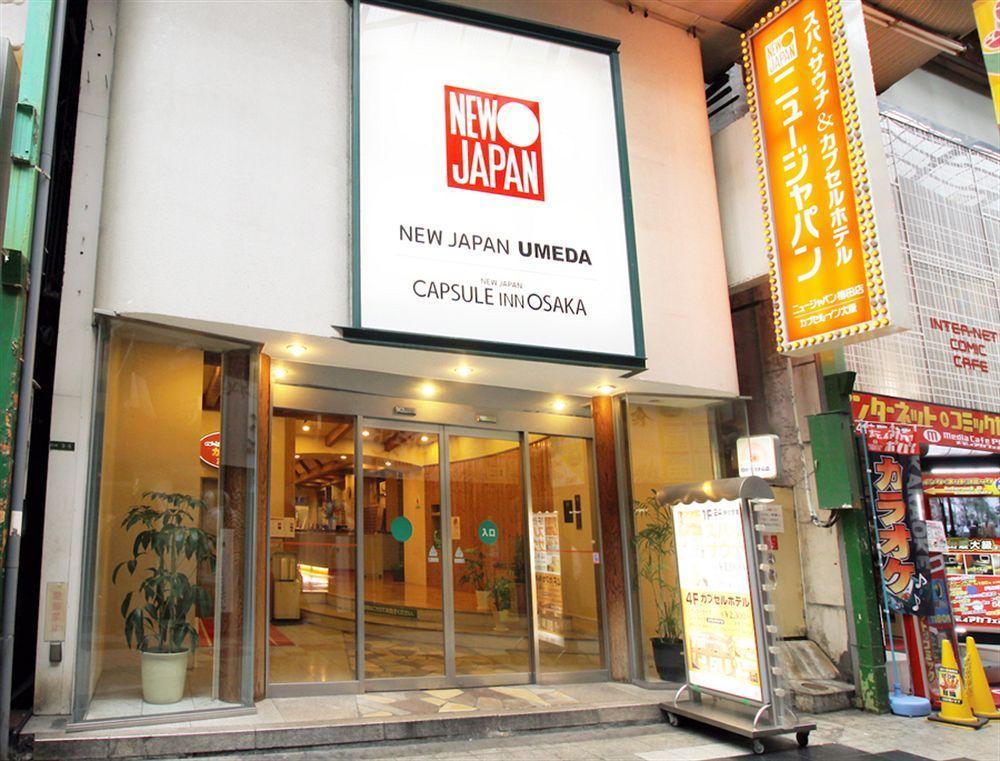 Capsule Inn Osaka Exterior foto